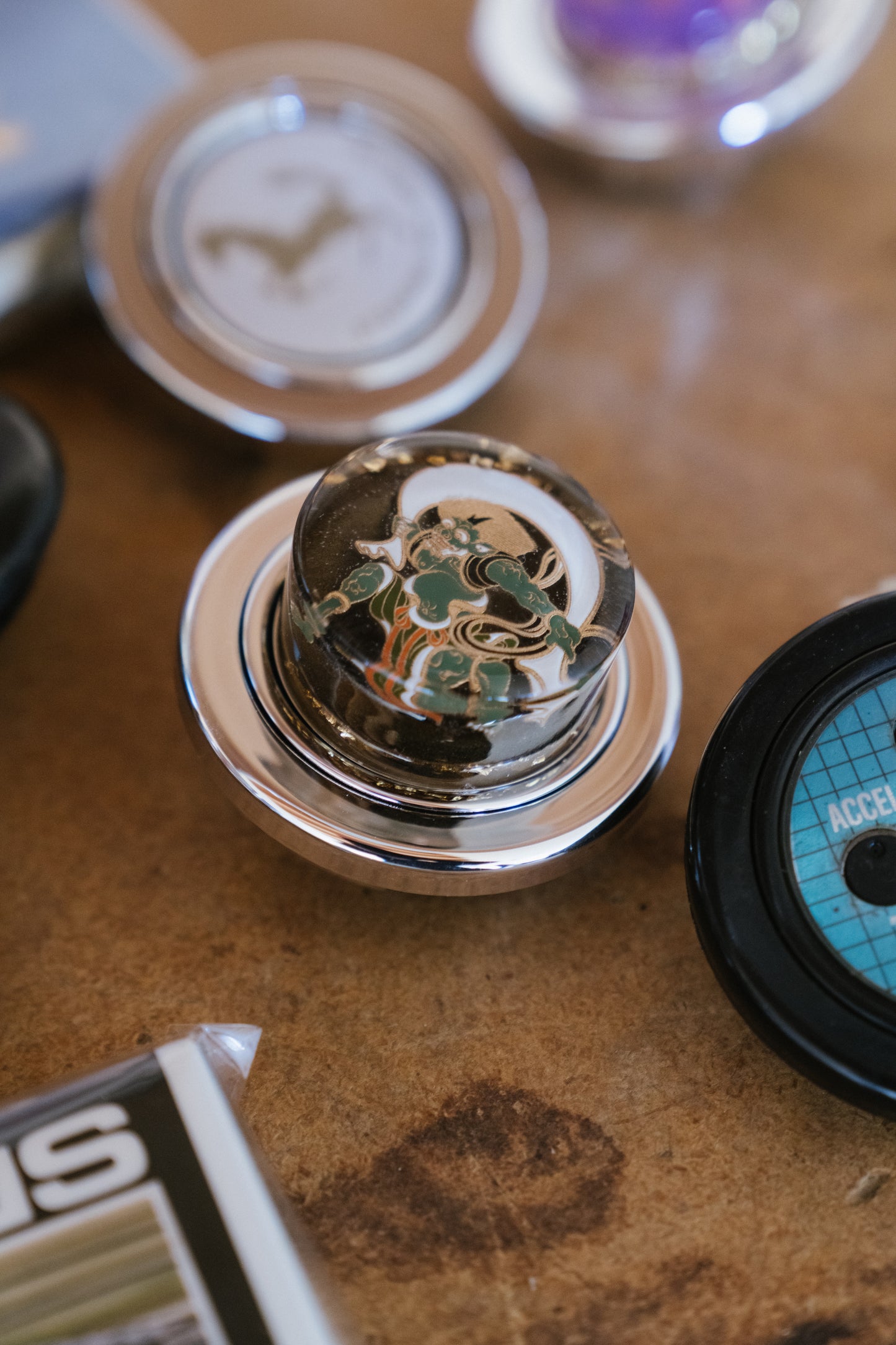 Underwater Fujin Horn Button