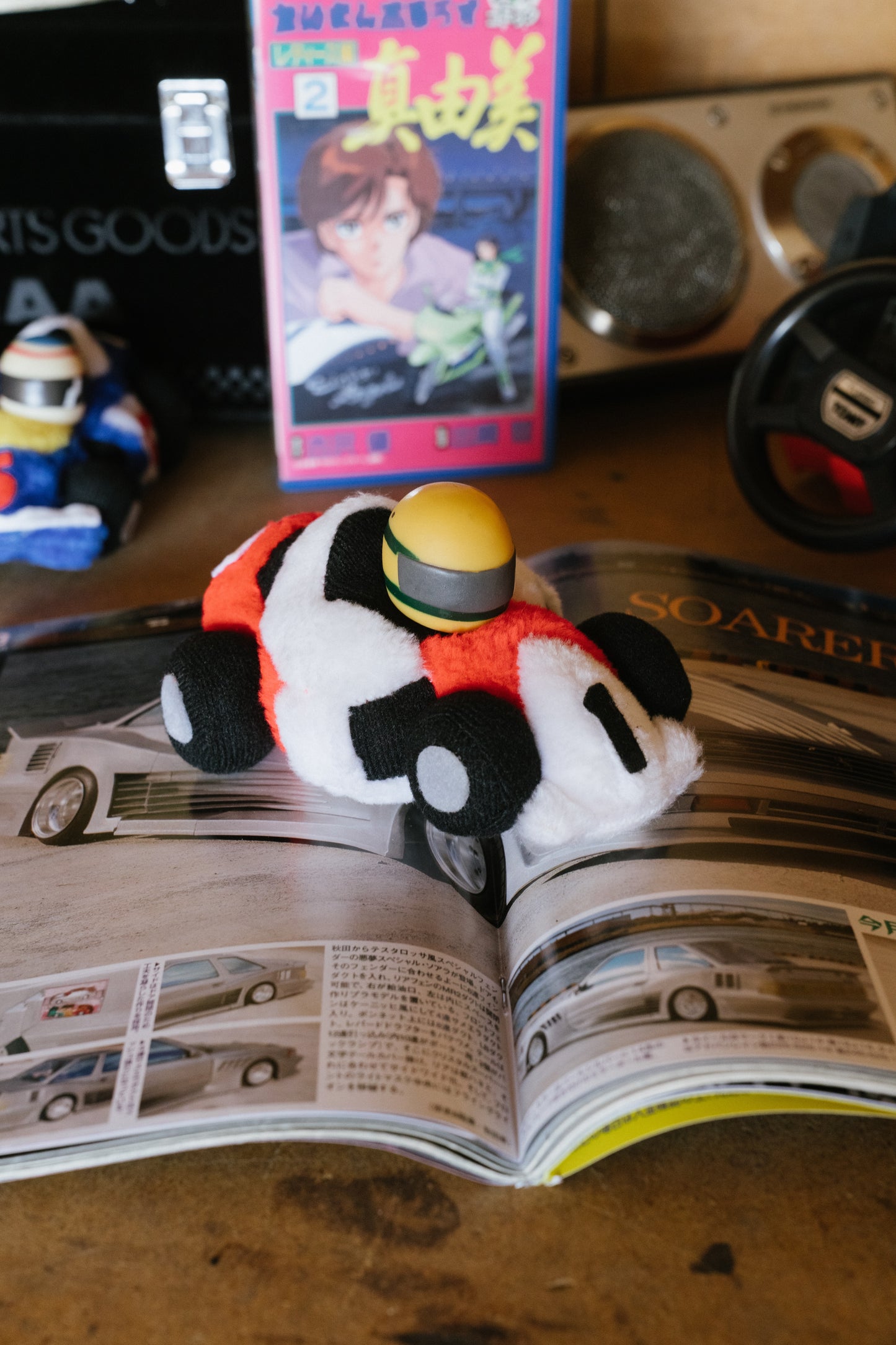 F1 Win Plush (Red / White)
