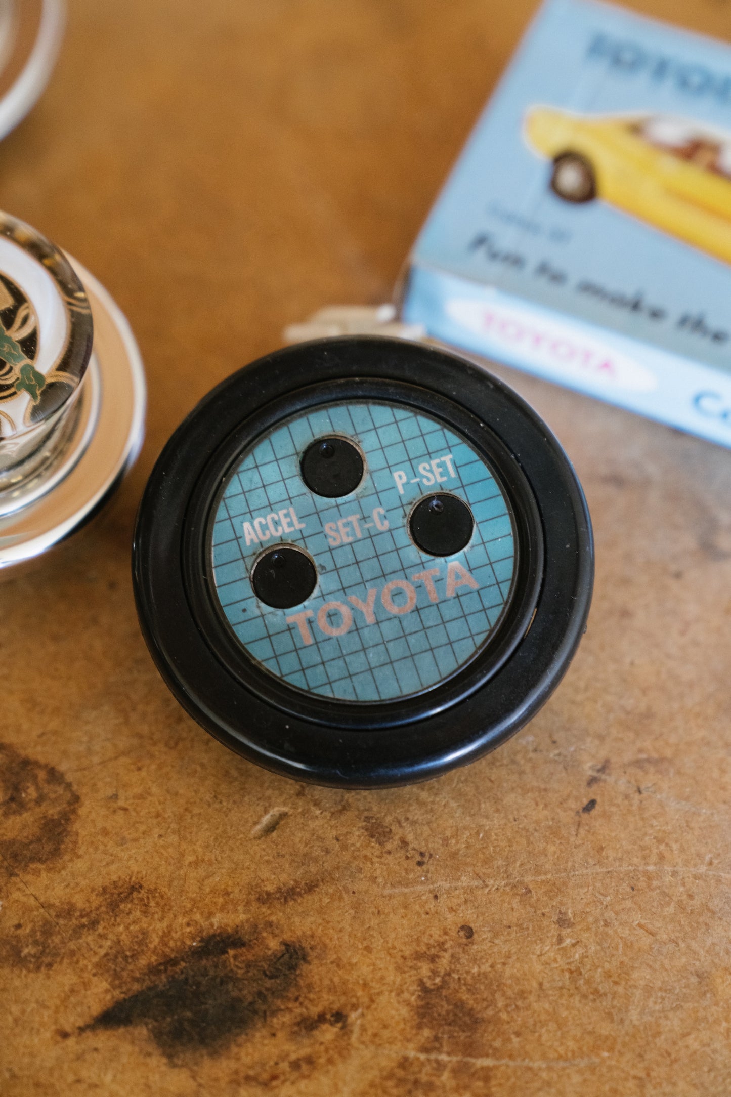 Toyota cruise control horn button