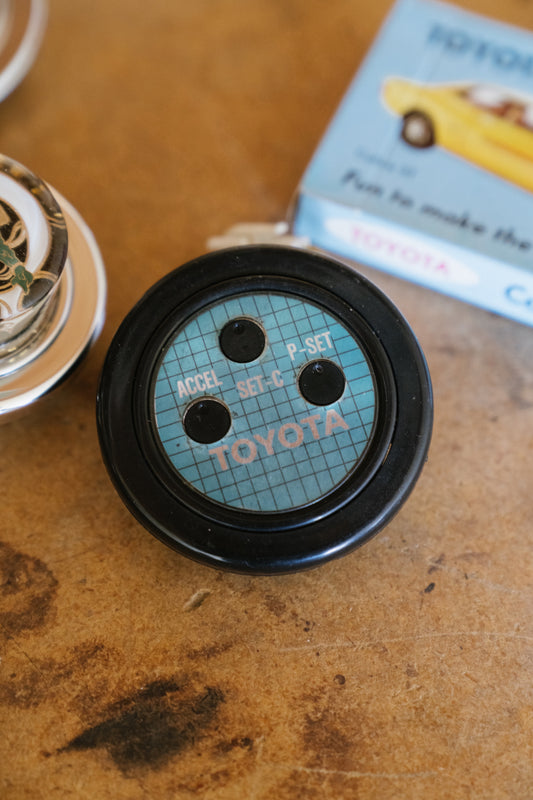 Toyota cruise control horn button