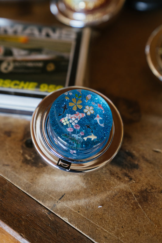 Underwater Koi Horn Button