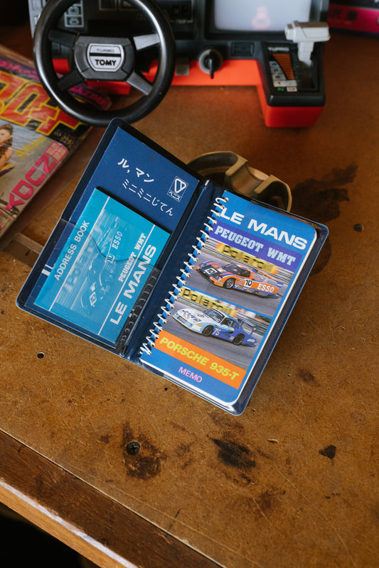 '82 Le Mans Racing Notebook - Dictionary, Address Book, and Memo Pad 3-Piece Case