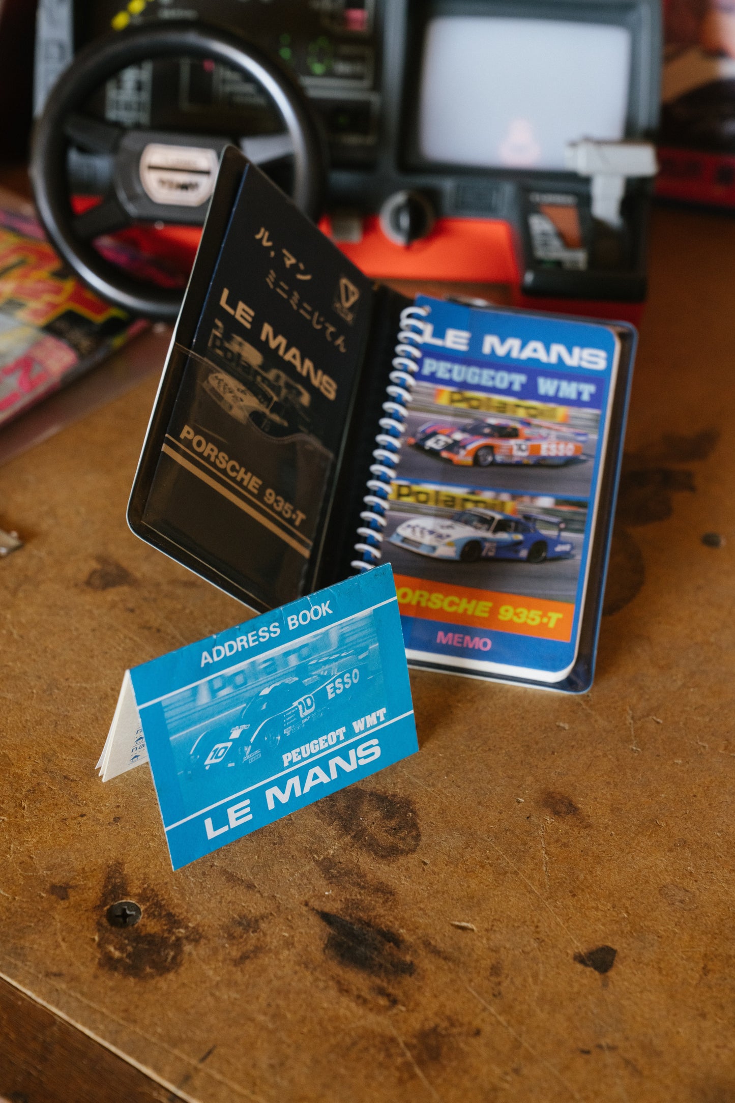 '82 Le Mans Racing Notebook - Dictionary, Address Book, and Memo Pad 3-Piece Case