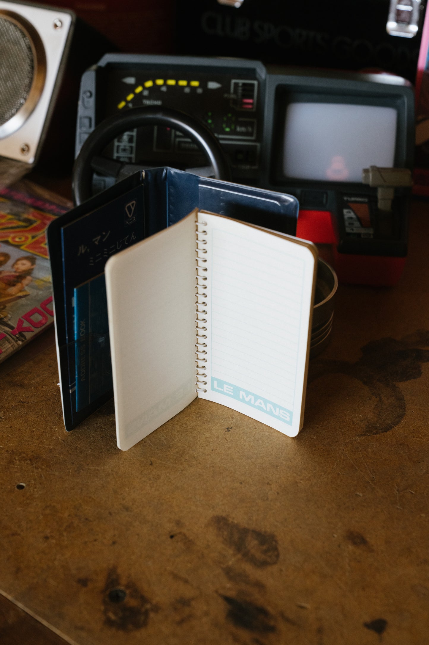 '82 Le Mans Racing Notebook - Dictionary, Address Book, and Memo Pad 3-Piece Case
